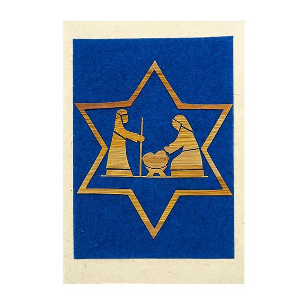 Weihnachtskarte Krippe